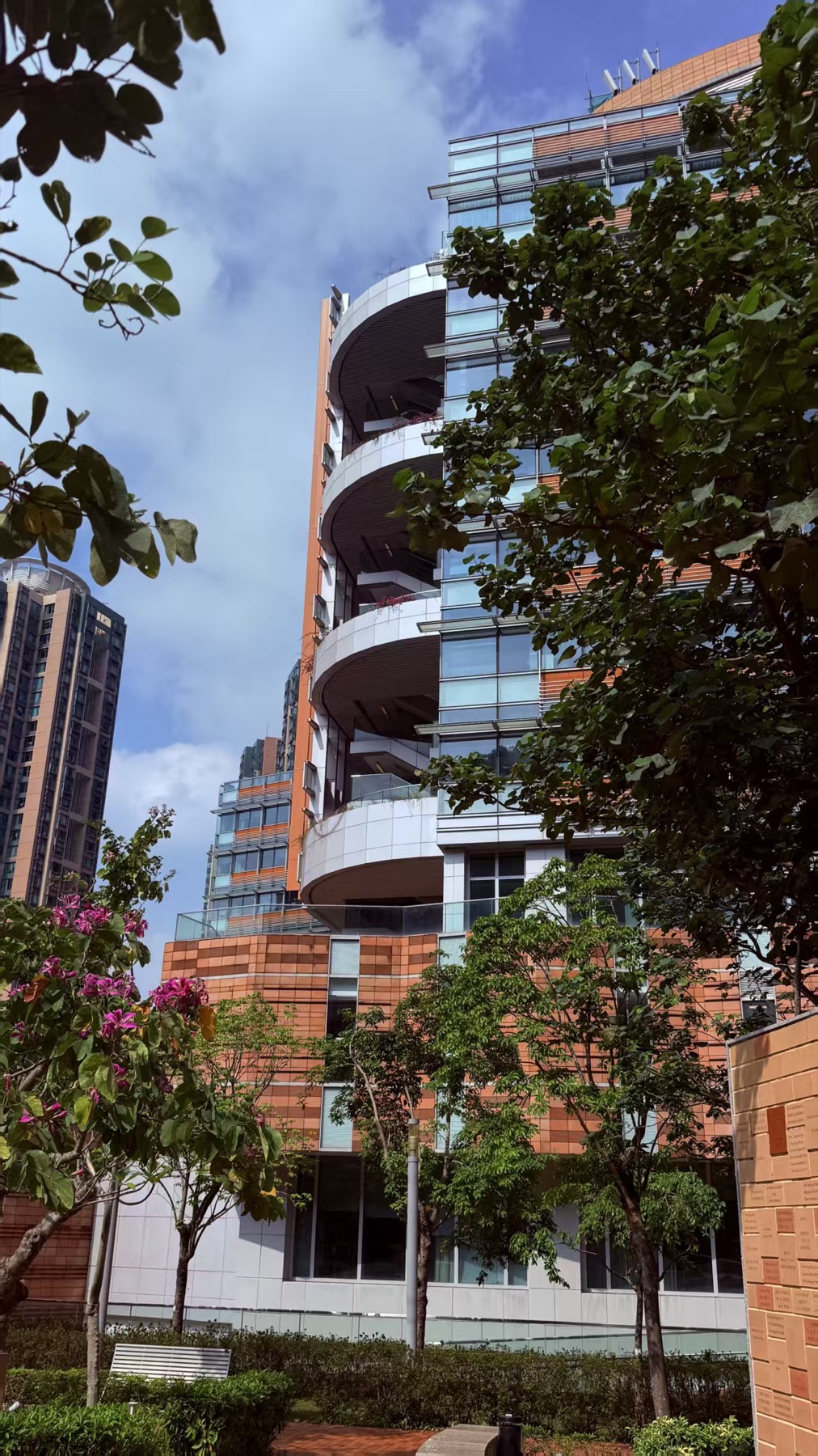 港大的教学楼与校园